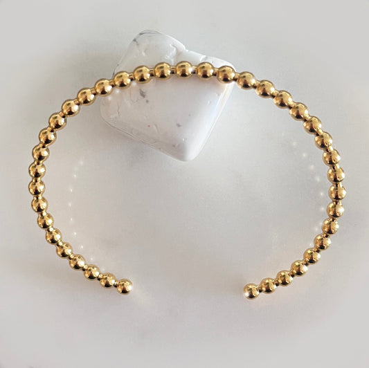 Beaded Bangle Bracelet