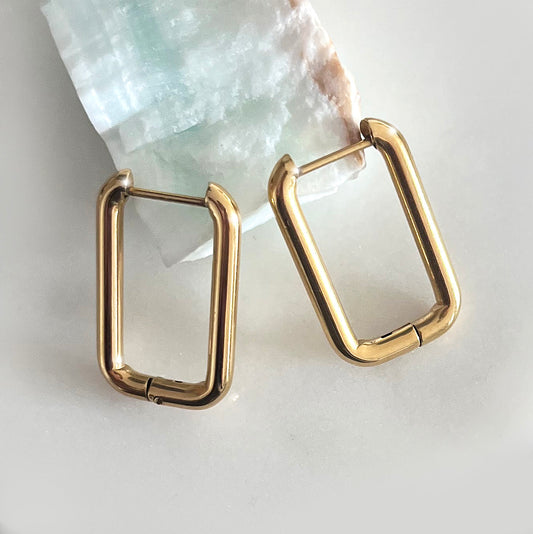 Rectangular Shape Earrings